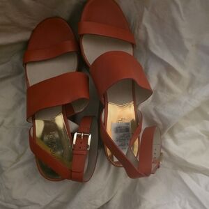 Michael Kors Women's Vibrant Red Sandals